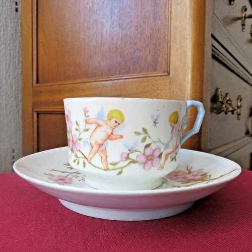 Paris porcelain coffee cup - paris,