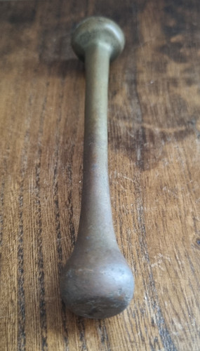 Ancien pilon cuivre bronze - ancien,