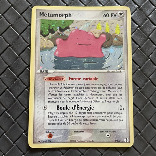Carte pokémon metamorph 112 - pokémon, 4/112