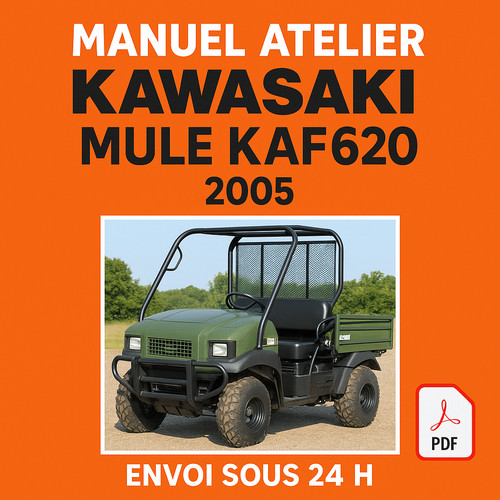 Manuel atelier kawasaki - kawasaki, mule