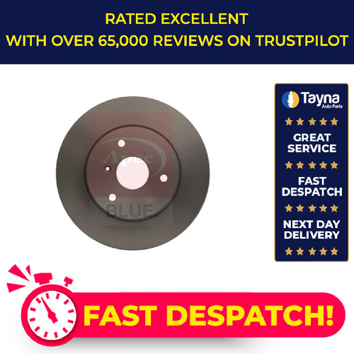 Brake discs pair solid fits - discs,
