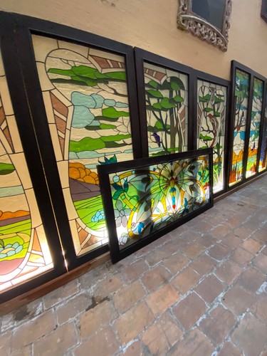 Vitraux art nouveau - nouveau,