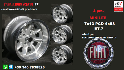 Roues cerchi minilite 13 - cerchi,