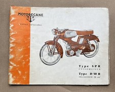 Motobecane Motocyclettes 175 cm3 Type Z26 C & Z 27 C Spare Part Catalog French