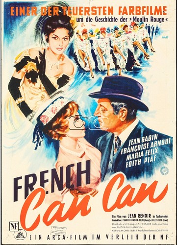 Film french cancan rcpr poster - cancan, rcpr-poster