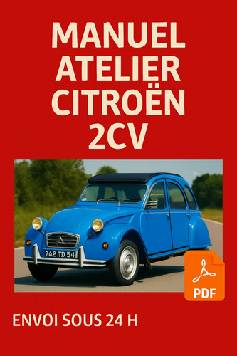 Manuel atelier citroen 2cv4 - manuel,