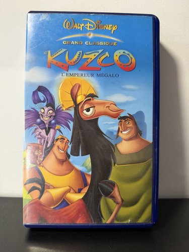 Cassette vhs disney kuzco - vhs,, kuzco￼