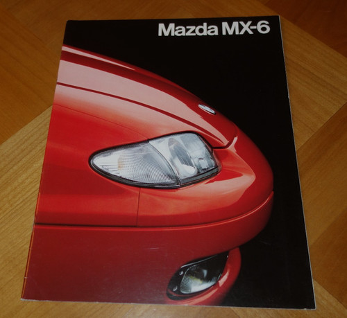 Catalogue mazda de - catalogue, 1993