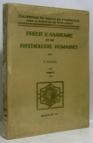 Précis anatomie de - d'anatomie,