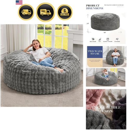 Adults bean bag - chair, 5ft