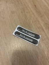 2* Badge Xclusive pour Smart Fortwo Forfour Roadster 450 451 452 453 454 Brabus 