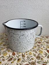 Ancien Pichet Émaillé Et