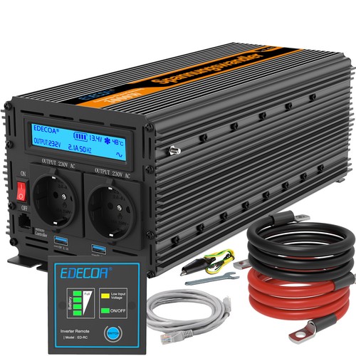 Edecoa convertisseur 12v 220v - convertisseur,
