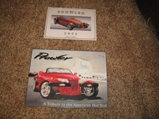 PLYMOUTH PROWLER SIGNS SET OF TWO METAL