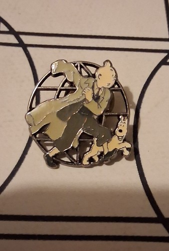 Pin objectif tintin noir - tintin, et