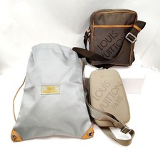 Louis Vuitton   Shoulder Bag Back Pack 3 set Brown Canvas 4351064