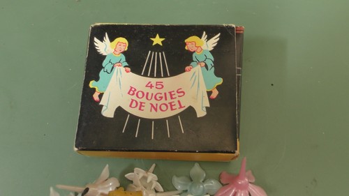 Boite ancienne bougie de - boite,