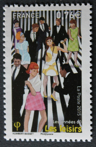 Timbre france les loisirs - timbre,