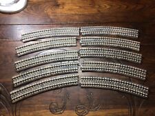 CONCRETE SLEEPERS TURRET - SET OF 10 210 MM CURVED RAILS - used without box