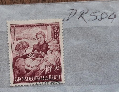 Timbre empire allemand - timbre,