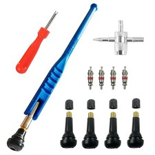 7 Pièces Demonte Valve Pneu Outil Demonte Obus Valve Outil de Démontage de Ti...