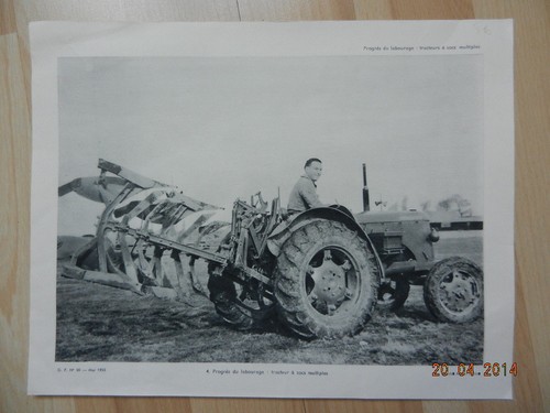 Photo massey harris 4 - massey,