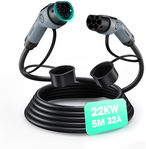 Câble charge 22kw 5m 32a - de,