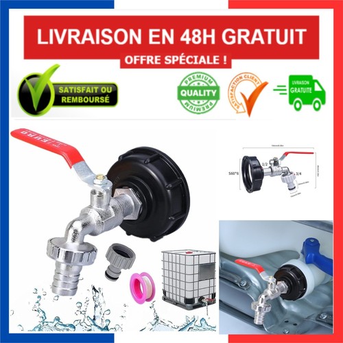 Robinet adaptateur cuve ibc - cuve,
