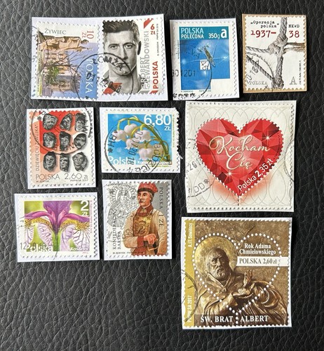 Lot timbres de pologne - lot,
