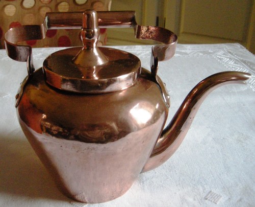 Ancienne bouilloire cuivre - ancienne,