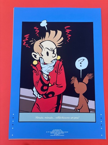 Franquin serigraphie spirou - ,