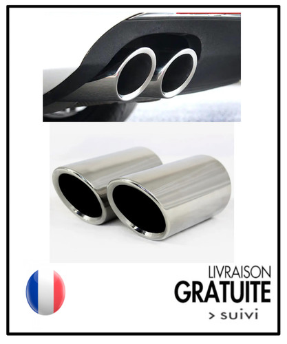 Embout echappement bordure - echappement,