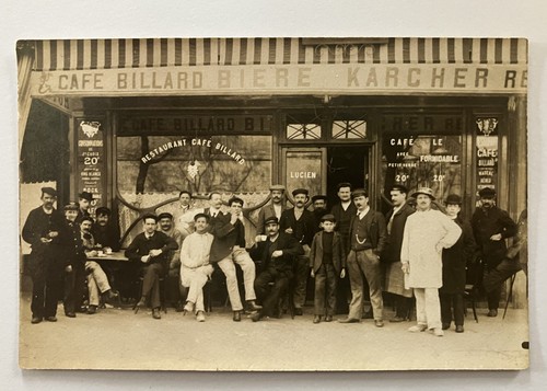 Carte photo cafe billard - photo, biere