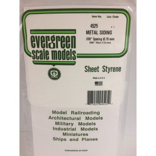 Evergreen 4525 tôle - -,
