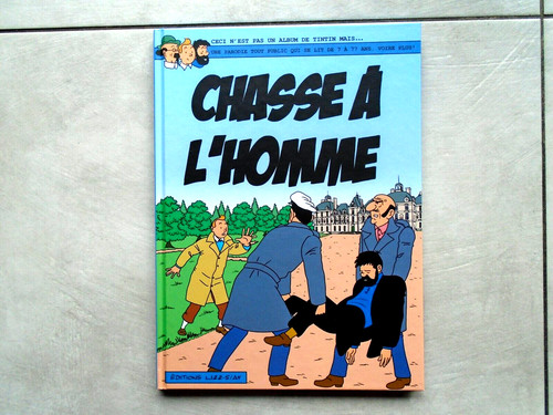 2023 rare tintin parodie - tintin, /