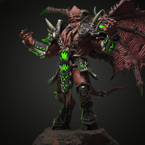 Kil jaeden wow - kil'jaeden, figurine