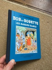 ALBUM BD VANDERSTEEN BOB ET BOBETTE masque blancs classique bleue 1997 integrale