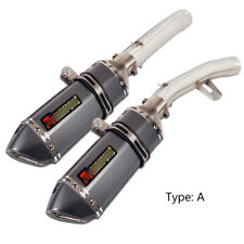 For Yamaha FJR1300 2001-2024 Exhaust Pipe Slip On 51mm Muffler Silencers Steel