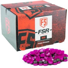 First Strike Paintballs 600 Coups Boîte (Gris / Rose)