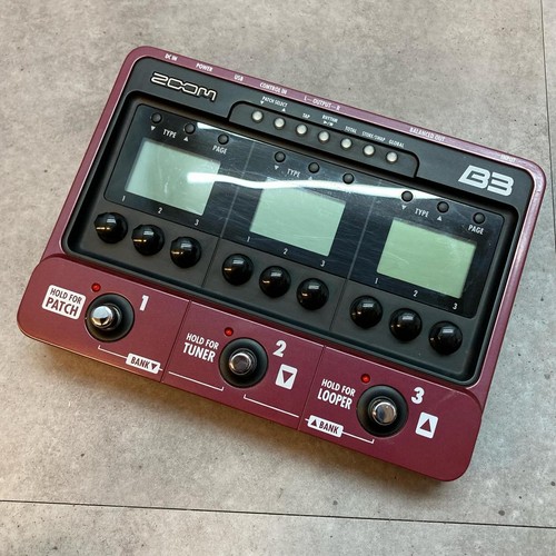 Zoom bass multi effects - b3,