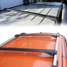 Citroen Berlingo III 2018-2022 for Roof Rack Cross Bars Black pair Raised Rails