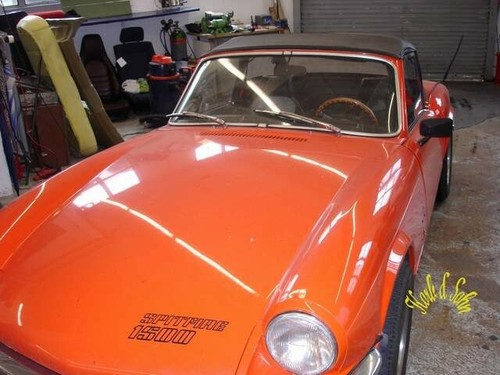 Triumph spitfire cabrioverdeck - spitfire,