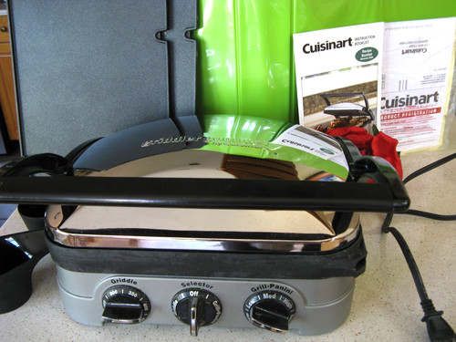 Griddler gourmet cuisinart - gourmet,