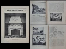 CONSTRUCTION MODERNE 19 1931 AUBERGE DE LA COLOMBE D'OR, ST PAUL DE VENCE, RABAT