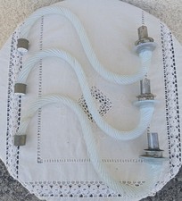 Ensemble 3 Bras Verre Soufflé