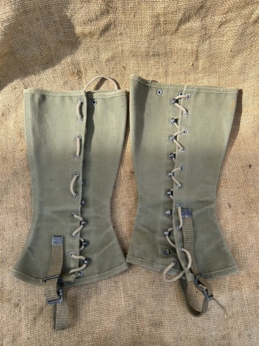 Paire guêtre ww2 - guêtre,