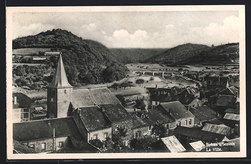 Cpa bohan semois ville - bohan,