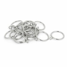 Eyelet Curtains Metal Curtain Silver Rings 1.5" Inner Diameter 16