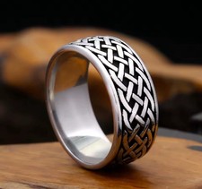Bague Viking Homme en Acier