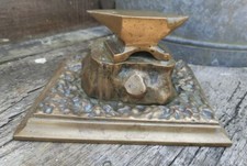 ANCIEN PRESSE PAPIER BRONZE